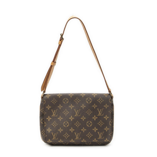 Louis Vuitton Musette Tango Brown Monogram Canvas Messenger