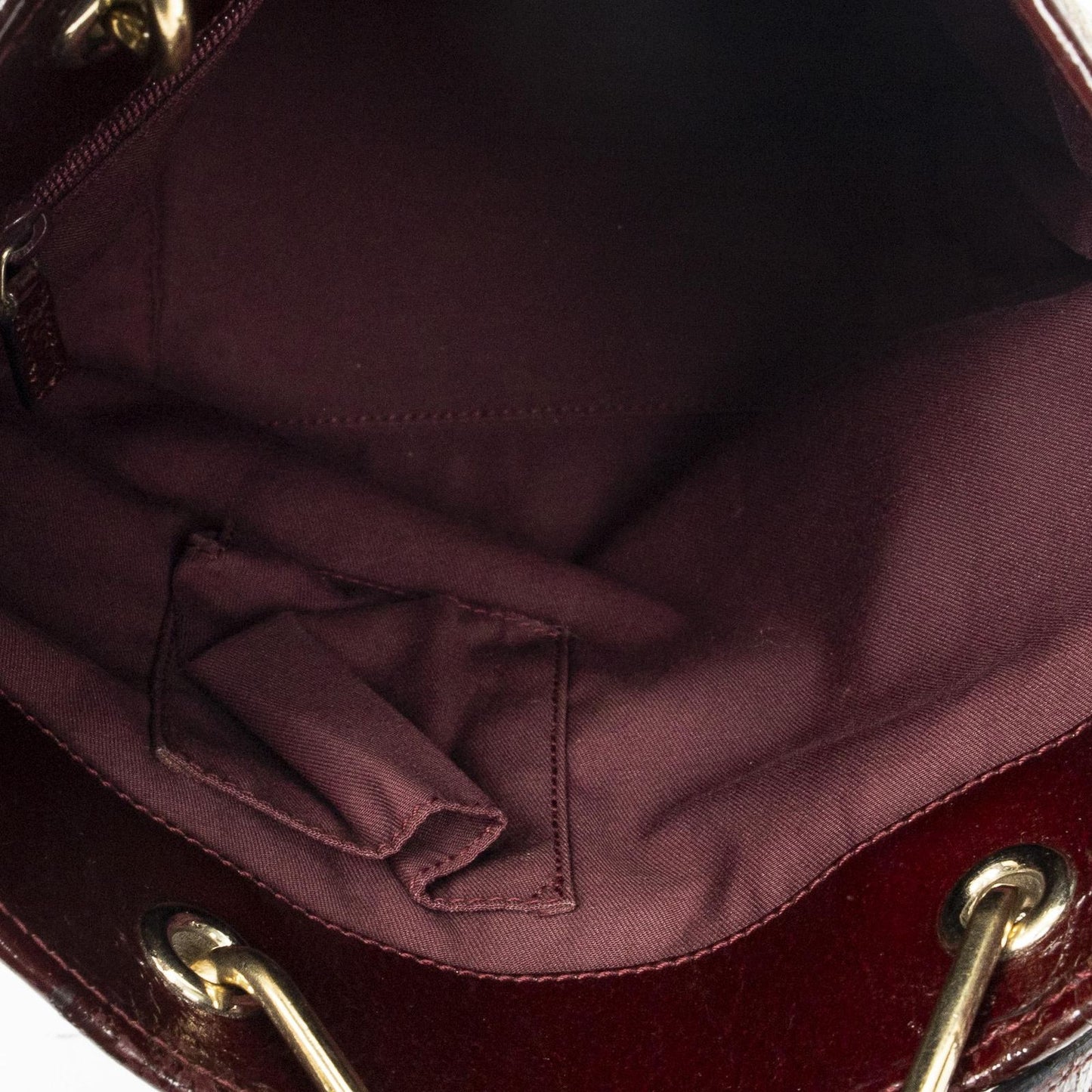 Gucci Small Eclipse Shopping Maroon Beige GG Canvas Messenger — view 9