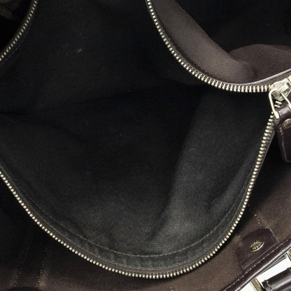 Gucci Vertical Tote Dark Brown Beige Supreme Canvas — view 9