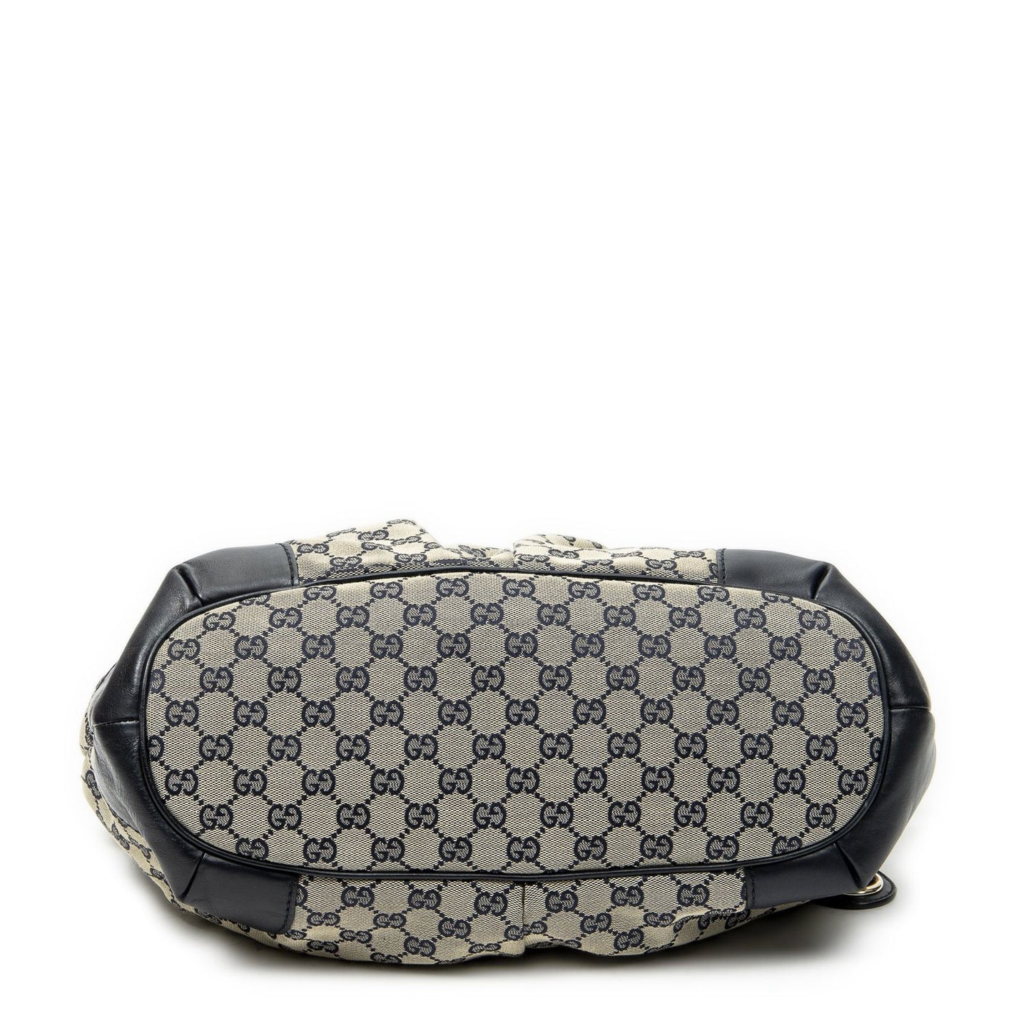 Gucci Sukey Tote Navy Beige GG Canvas — view 6