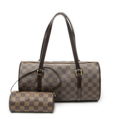 Louis Vuitton Papillon Brown Damier Ebene Handbag