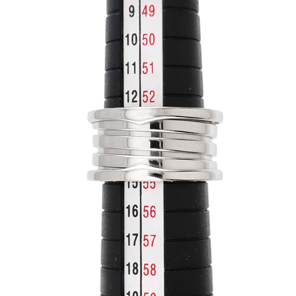 Bvlgari Band 55 Ring 18k WG White Gold — view 6