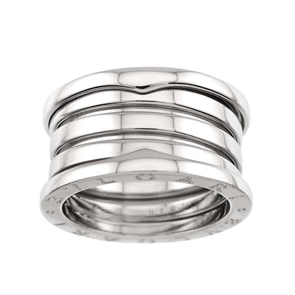 Bvlgari Band 55 Ring 18k WG White Gold — view 2