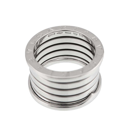 Bvlgari Band 56 Ring 18k WG White Gold — view 3