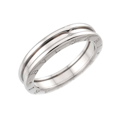 Bvlgari Band 63 Ring 18k WG White Gold — view 4
