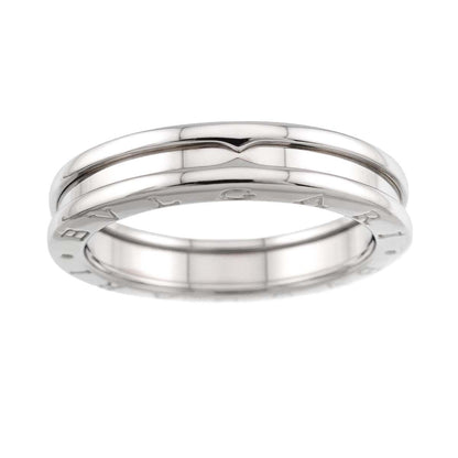 Bvlgari Band 63 Ring 18k WG White Gold — view 2