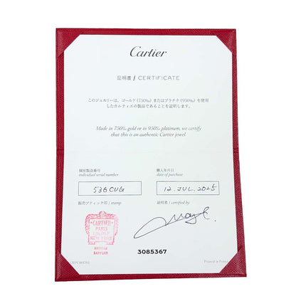 Cartier Destinee Ring Diamond 48 Pt Platinum Certificate — view 9