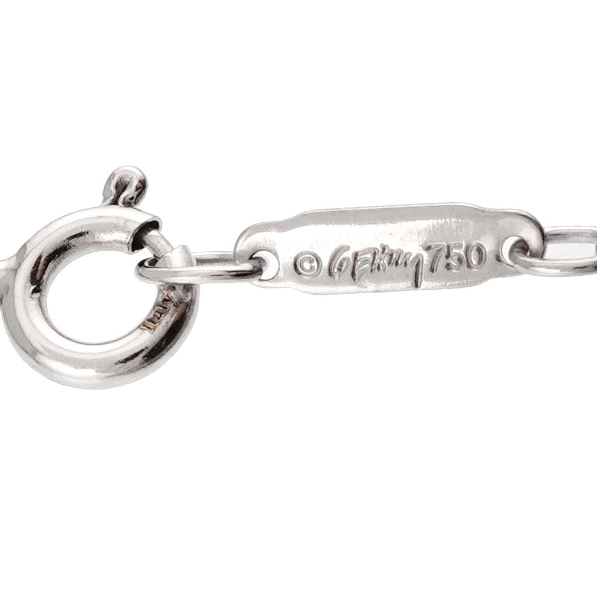 Tiffany & Co Frank Gary Fish Necklace 40 cm 18k WG White Gold — view 5