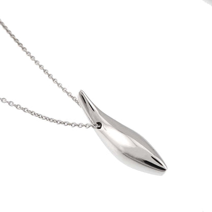 Tiffany & Co Frank Gary Fish Necklace 40 cm 18k WG White Gold — view 3