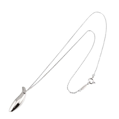 Tiffany & Co Frank Gary Fish Necklace 40 cm 18k WG White Gold — view 2