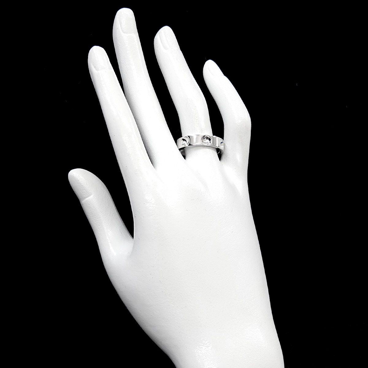 Louis Vuitton Petit Bague Empreinte 57 Ring 18k WG 750 — view 7