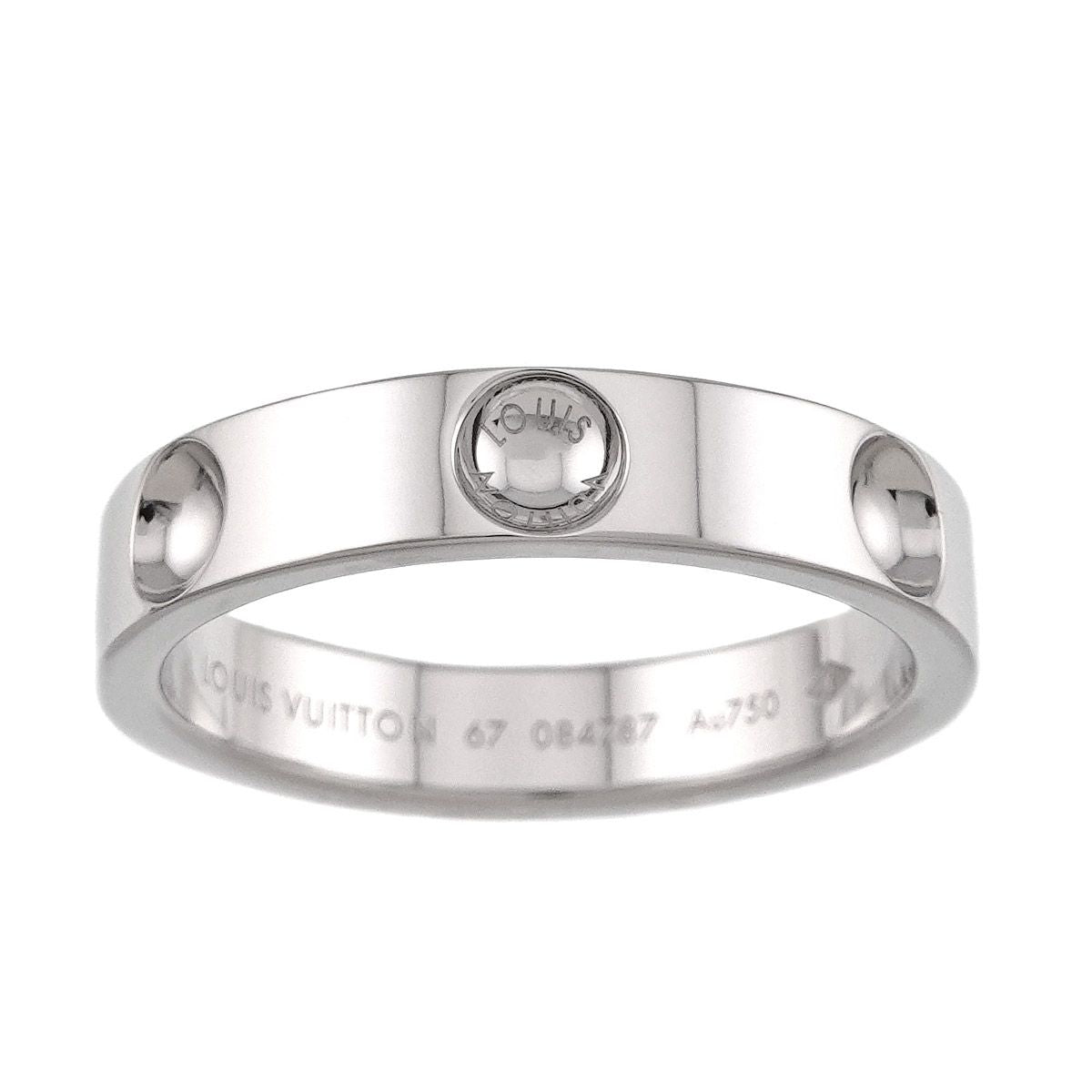 Louis Vuitton Petit Bague Empreinte 67 Ring 18k WG 750 — view 2