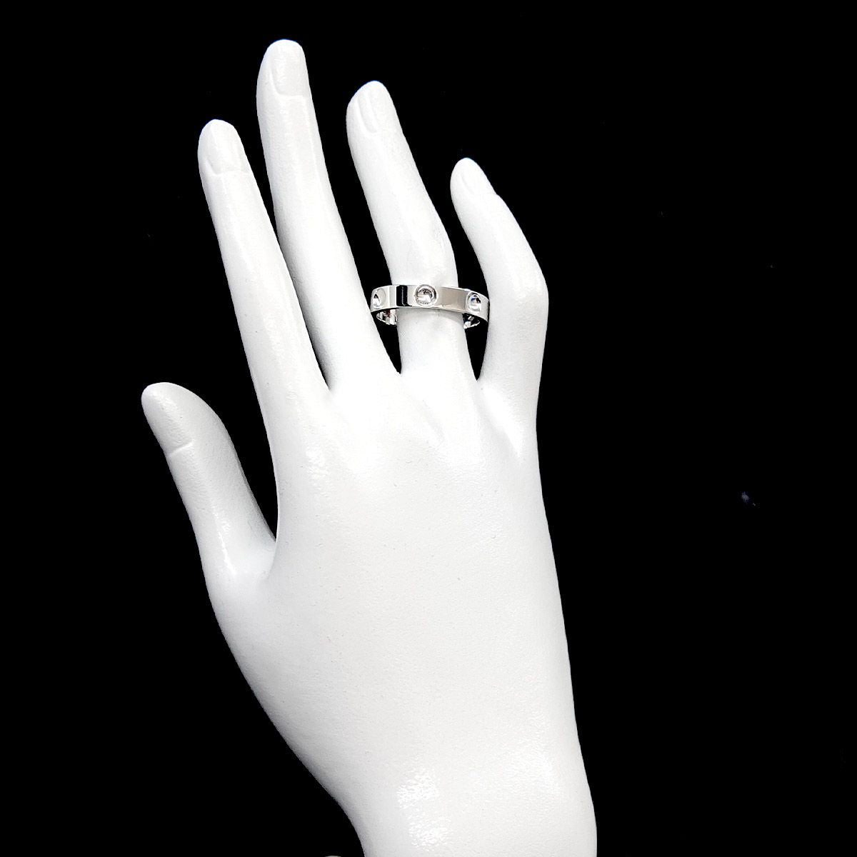 Louis Vuitton Petit Bague Empreinte 67 Ring 18k WG 750 — view 7