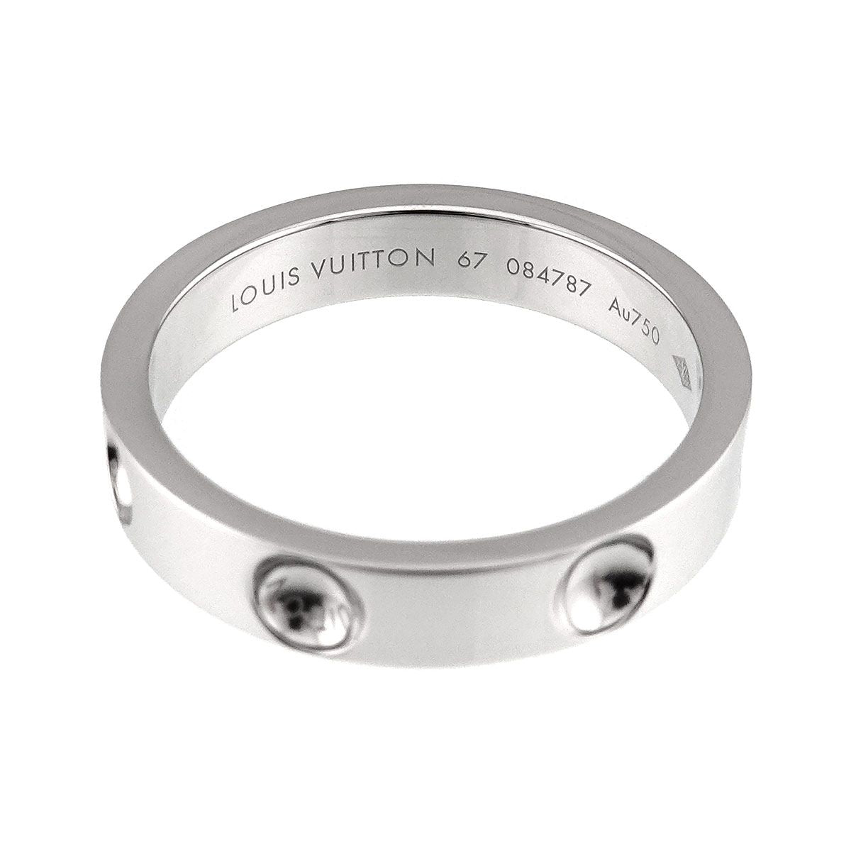 Louis Vuitton Petit Bague Empreinte 67 Ring 18k WG 750 — view 3