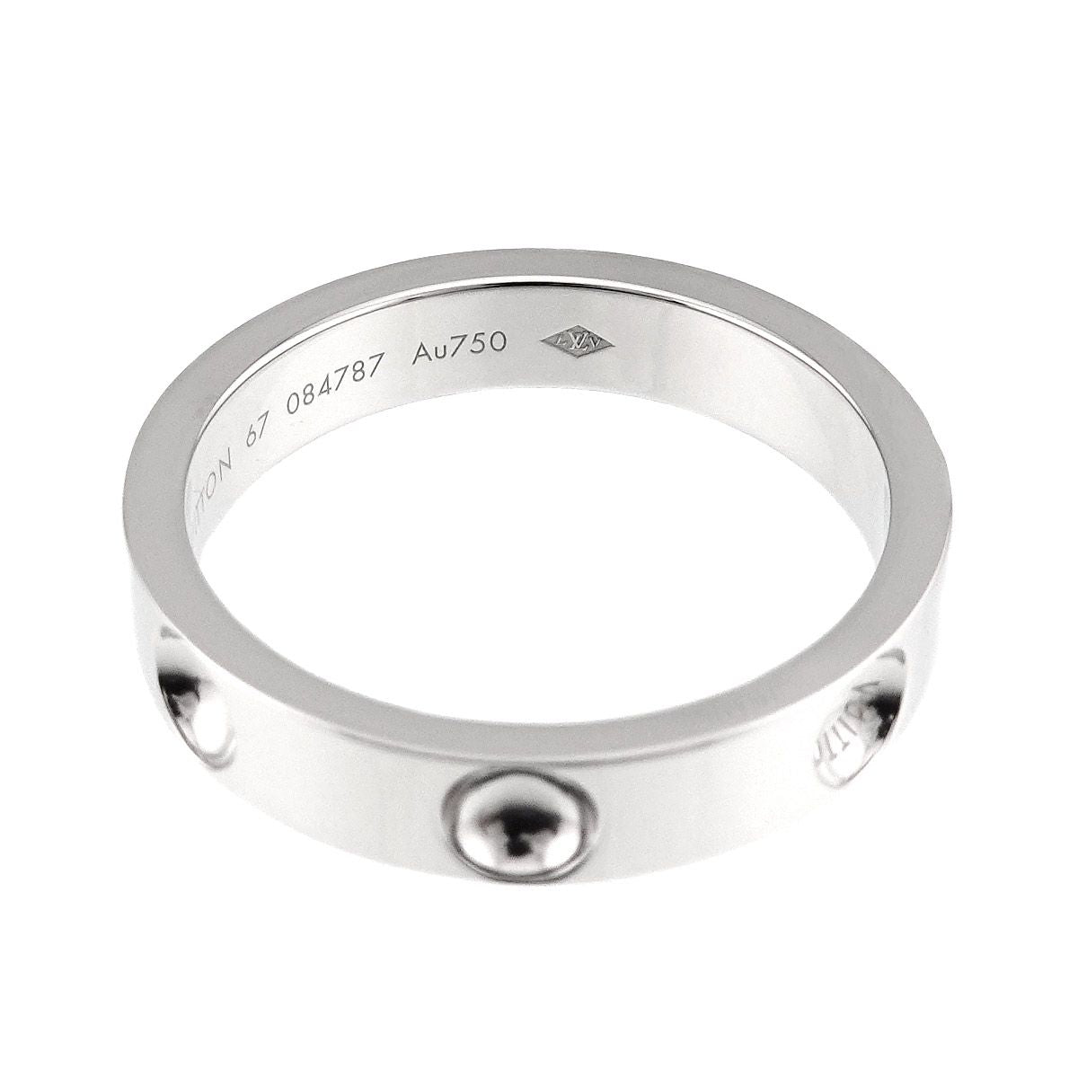 Louis Vuitton Petit Bague Empreinte 67 Ring 18k WG 750 — view 4