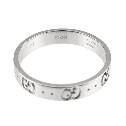Gucci Icon Ring 18k WG White Gold 750 — view 4