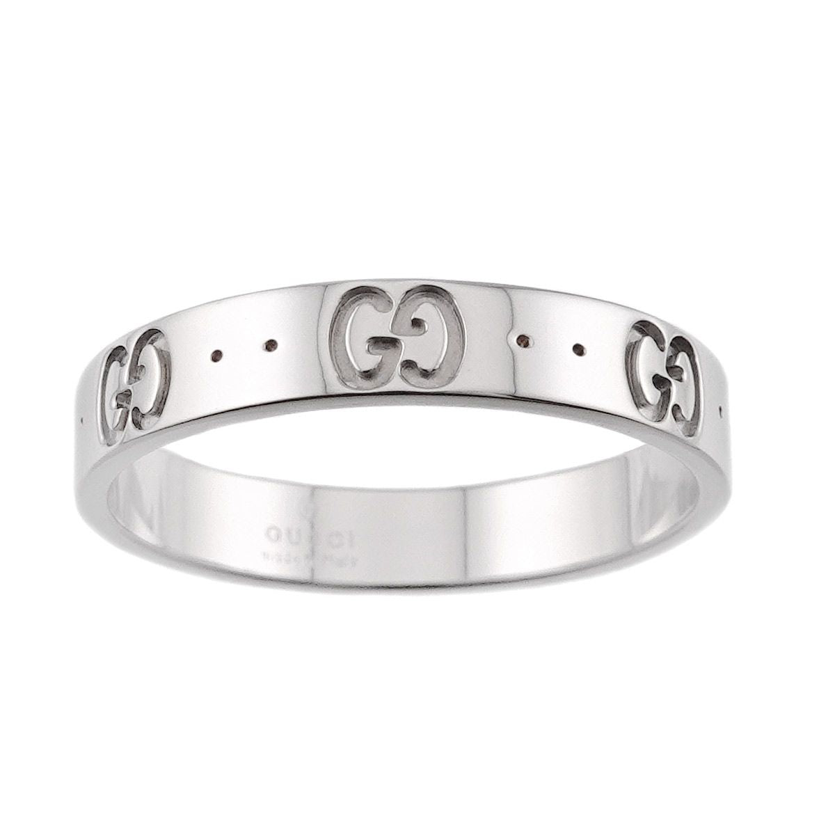 Gucci Icon Ring 18k WG White Gold 750 — view 2