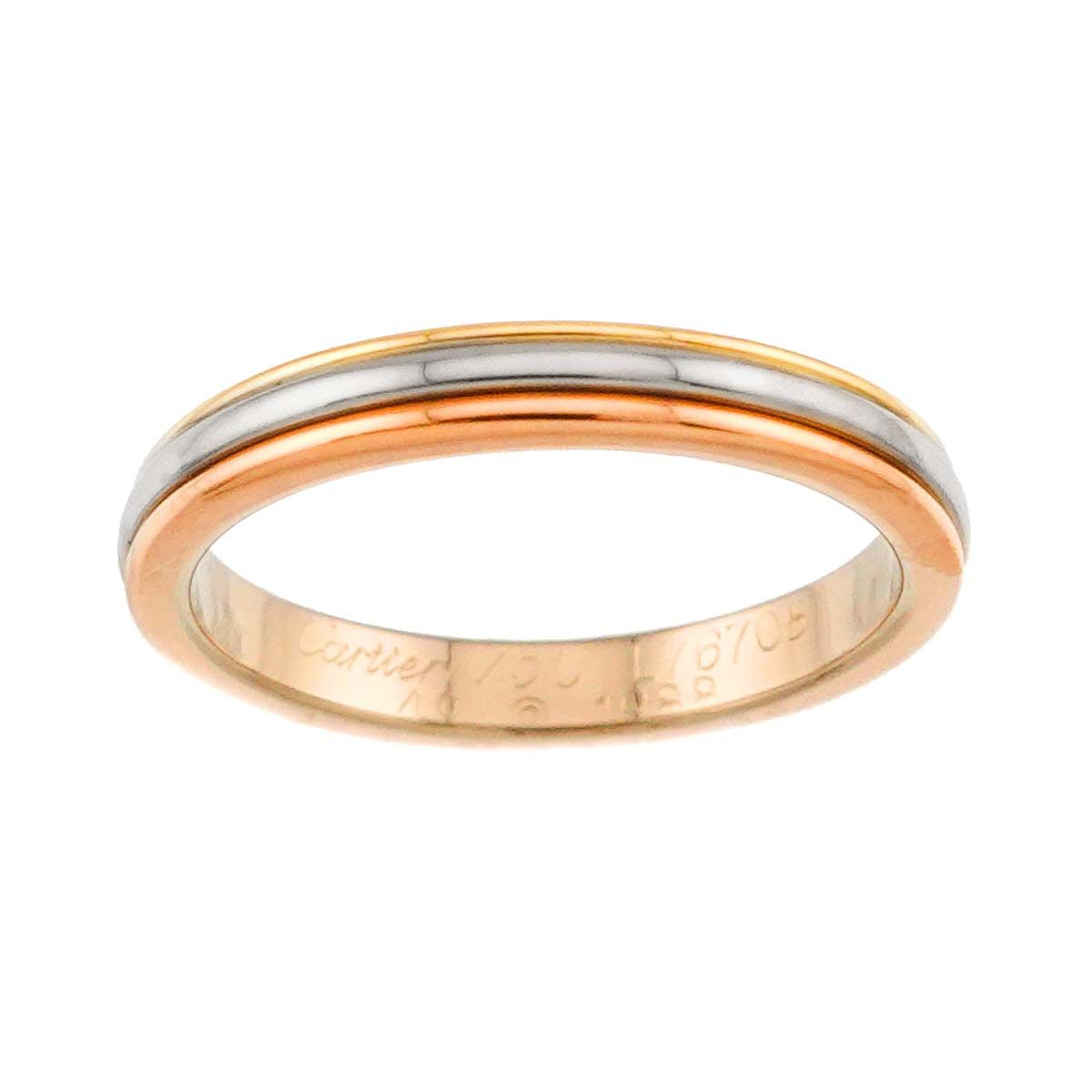 Cartier Vendome 49 Ring 18k YG WG PG Suri Gold Colors 750 — view 2