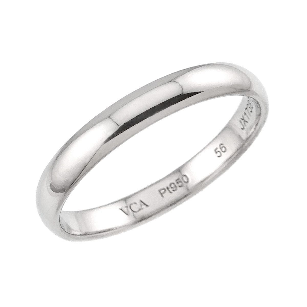 Van Cleef & Arpels Tendrement 56 Ring Width mm Pt Platinum — view 5