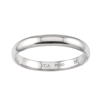 Van Cleef & Arpels Tendrement 56 Ring Width mm Pt Platinum — view 2