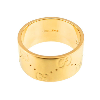 Gucci Icon Wide Ring 18k YG Yellow Gold 750 — view 4