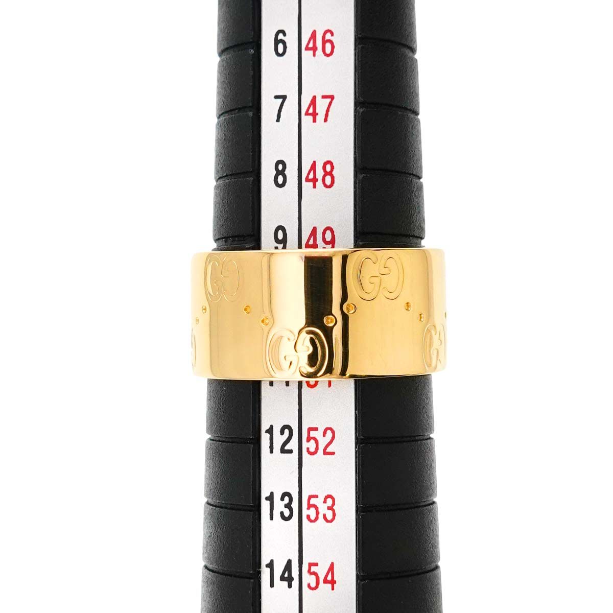 Gucci Icon Wide Ring 18k YG Yellow Gold 750 — view 6