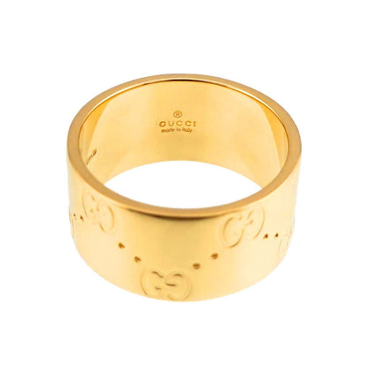 Gucci Icon Wide Ring 18k YG Yellow Gold 750 — view 3
