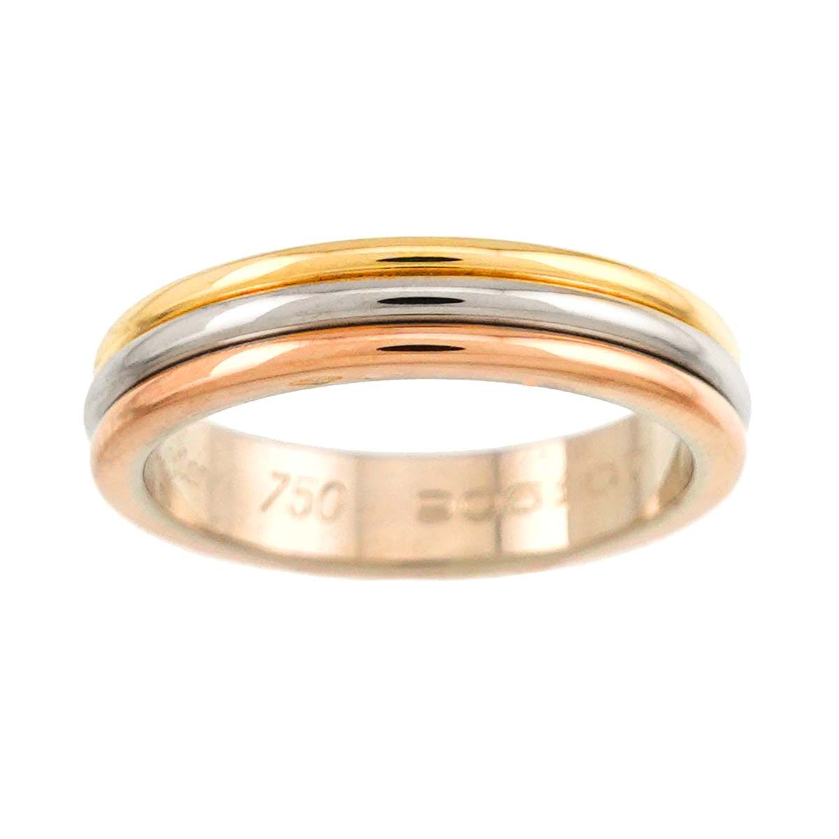 Cartier Vendome 50 Ring 18k YG WG PG Suri Gold Colors 750 — view 2