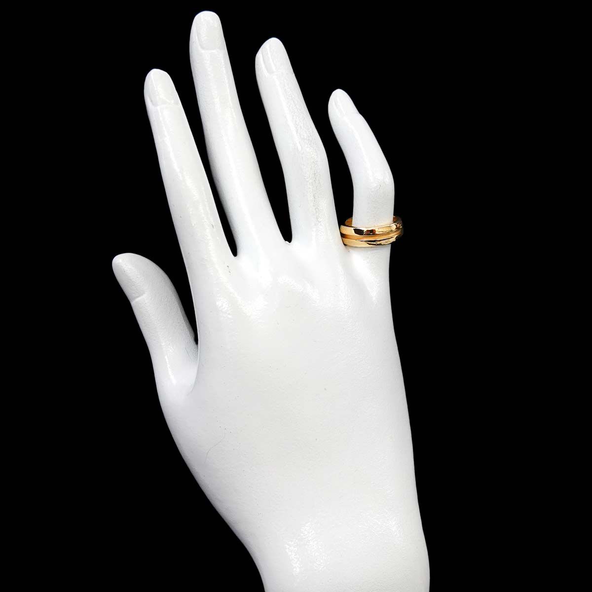 Tiffany & Co Atlas Group Ring 18k YG Yellow Gold — view 6