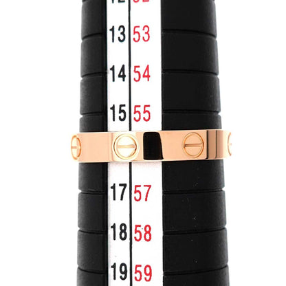 Cartier Mini Love 56 Ring 18k PG Pink Gold 750 Certificate — view 5
