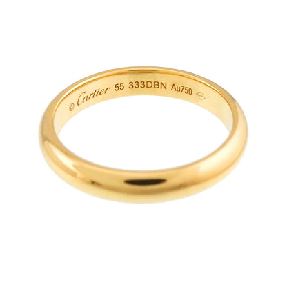 Cartier Classic Band 55 Ring Width mm 18k YG 750 — view 3