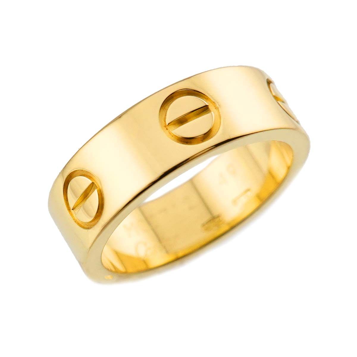 Cartier Love 49 Ring 18k YG Yellow Gold 750 — view 4