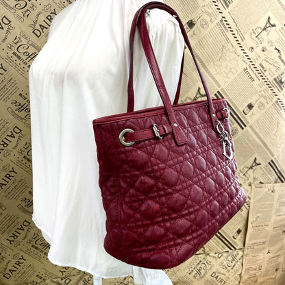 Dior Tote Business Travel Quilted Leather — view 3