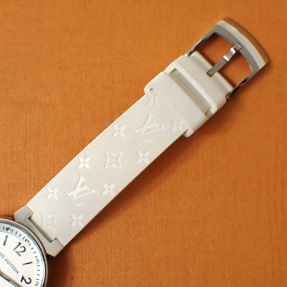 Louis Vuitton Tambour Moon Star PM Watch White — view 6