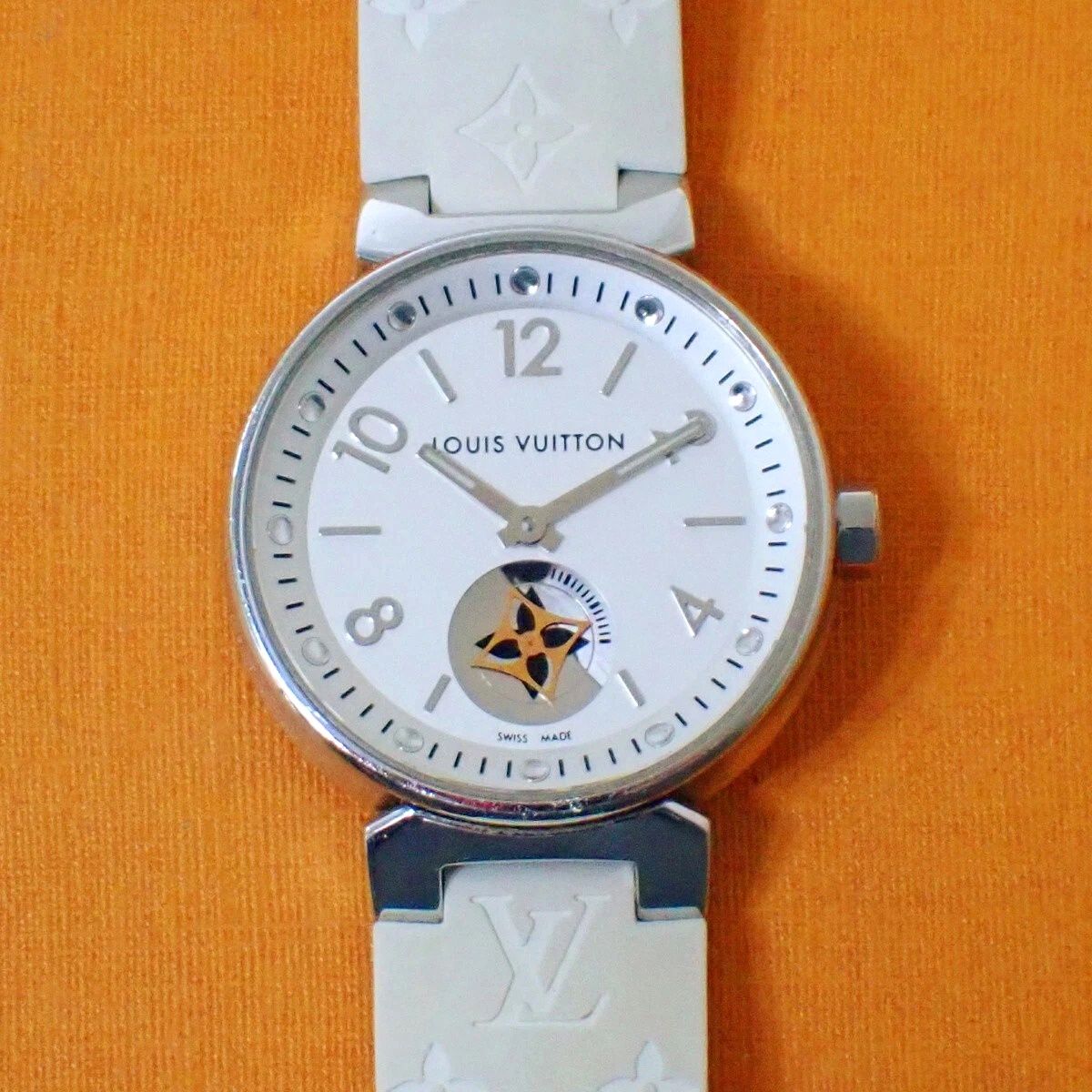 Louis Vuitton Tambour Moon Star PM Watch White — view 2