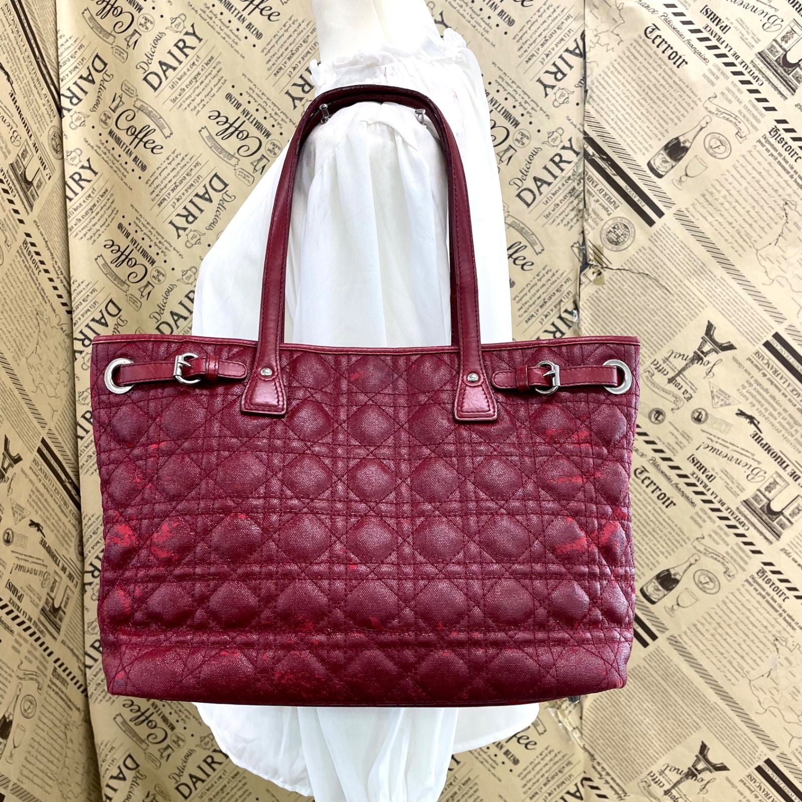 Dior Tote Business Travel Quilted Leather — view 2