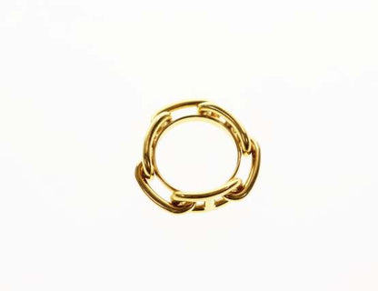 Hermes Legato 90 Scarf Ring Gold Closure — view 3