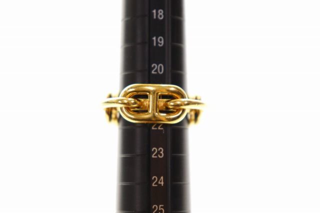 Hermes Legato 90 Scarf Ring Gold Closure — view 6