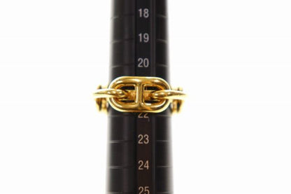 Hermes Legato 90 Scarf Ring Gold Closure — view 6