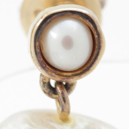 Bottega Veneta Animal Pearl Earrings White — view 6