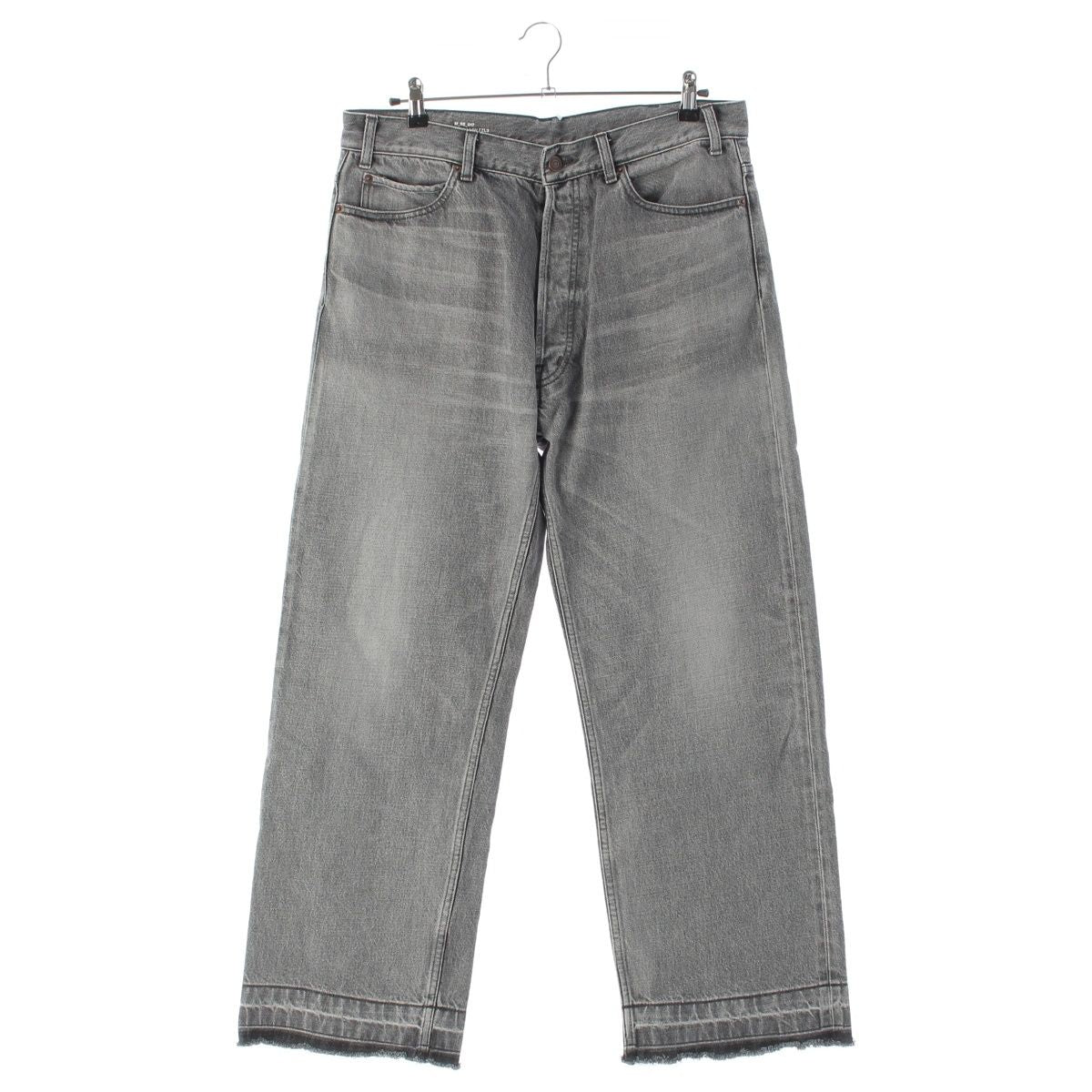 Celine Wesley Jeans Gray Barre Wash Denim Pants 34