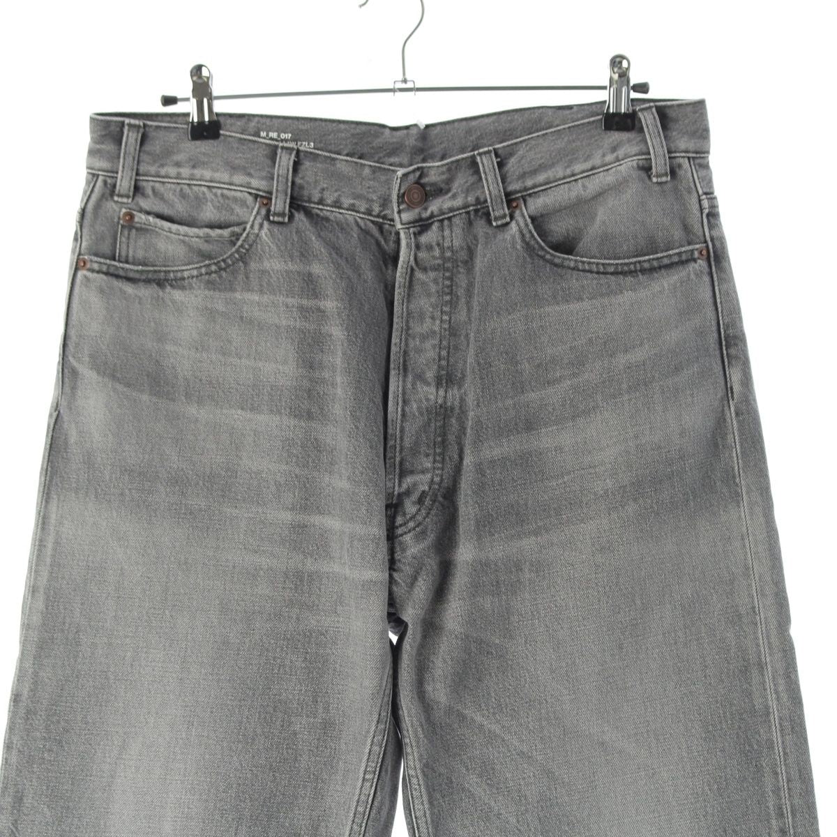 Celine Wesley Jeans Gray Barre Wash Denim Pants 34 — view 3