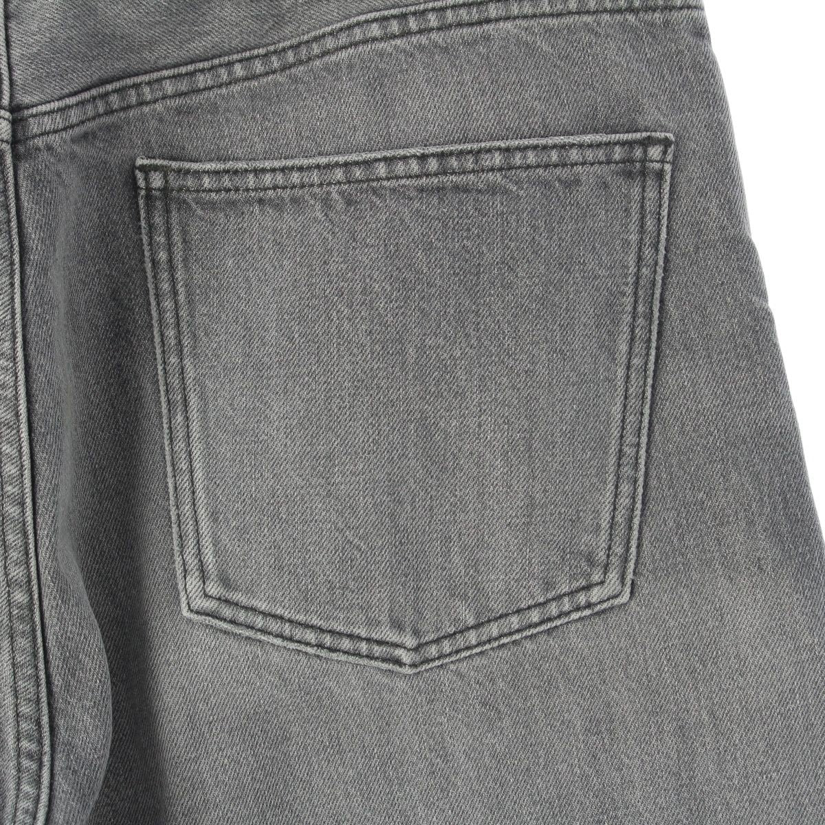 Celine Wesley Jeans Gray Barre Wash Denim Pants 34 — view 6