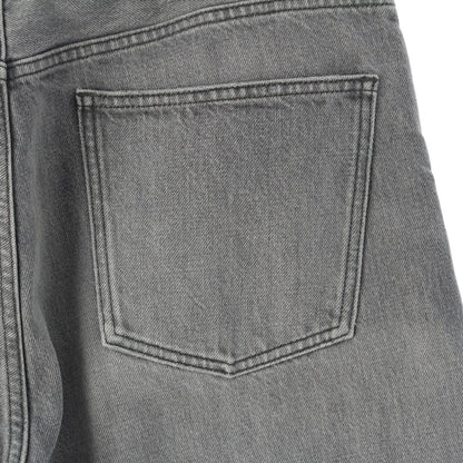 Celine Wesley Jeans Gray Barre Wash Denim Pants 34 — view 6