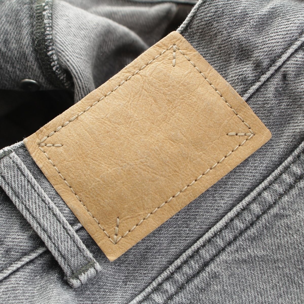 Celine Wesley Jeans Gray Barre Wash Denim Pants 34 — view 8