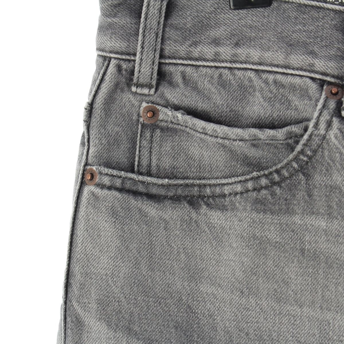 Celine Wesley Jeans Gray Barre Wash Denim Pants 34 — view 4