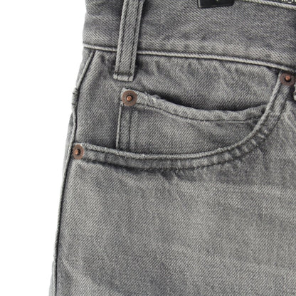 Celine Wesley Jeans Gray Barre Wash Denim Pants 34 — view 4