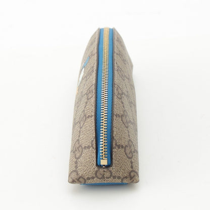 Gucci Disney GG Supreme Donald Duck Pen Case Stationery Beige Blue — view 3