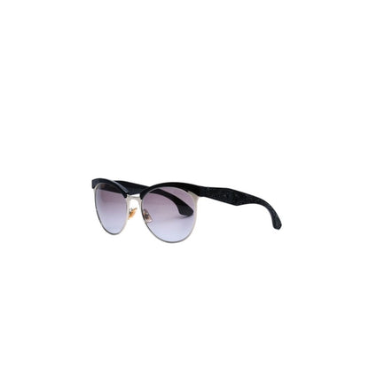 Miu Miu Cat Eye Sunglasses Eyewear Rhinestone Black — view 3
