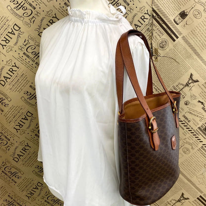 Celine Hand Tote Macadam Bucket — view 3